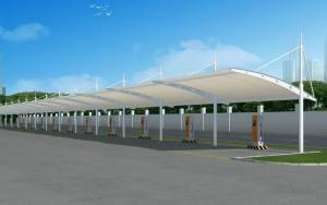 青岛膜结构停车棚