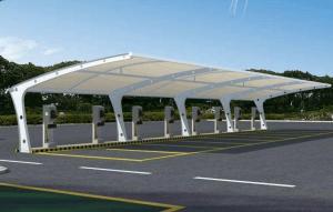 青岛膜结构停车棚