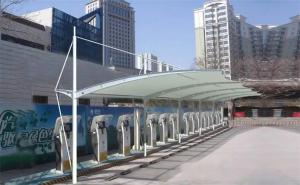 青岛膜结构停车棚