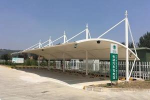 青岛膜结构停车棚